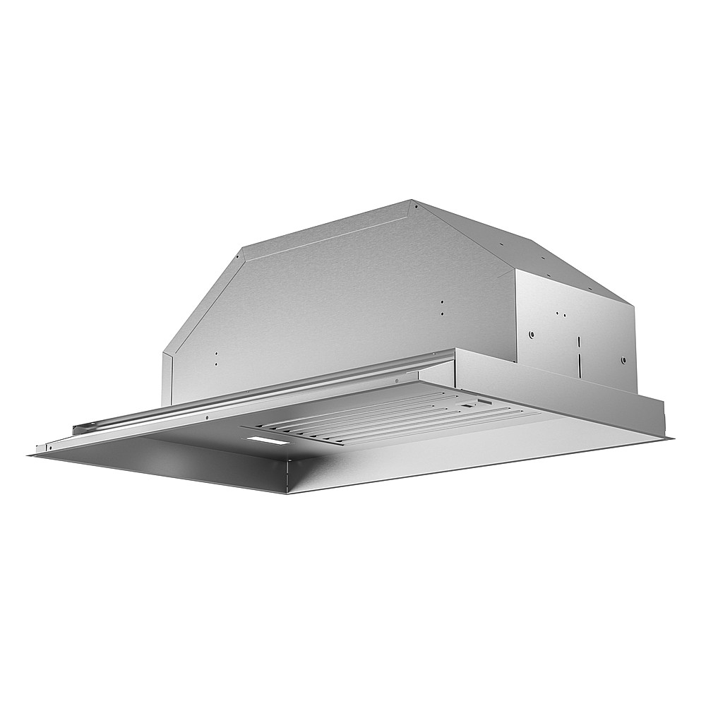 Range Hood Insert 54 Inch, 1200 CFM Built-in Kitchen Hood with 4 Speeds,  Ultra-Quiet Stainless Steel Ducted Vent Hood Insert with Dimmable LED  Lights