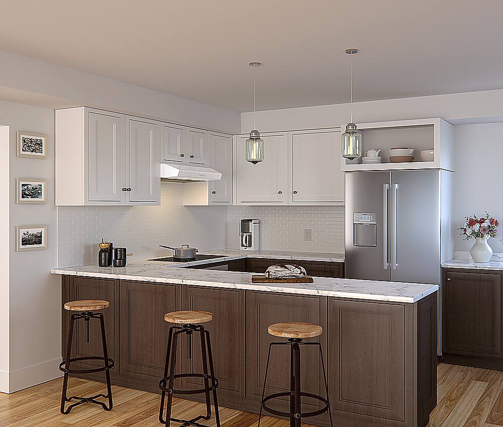 Zephyr Breeze II 30 in. 400 CFM Under Range Hood with LED Lights White AK1200CW Best Buy