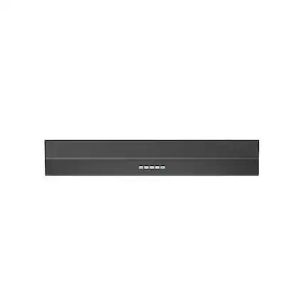 Front. Zephyr - Breeze II 30 in. 400 CFM Under Cabinet Range Hood with LED Lights - Black Stainless Steel.