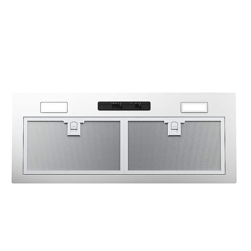 Front. Zephyr - Twister 28 in. 400 CFM Insert Range Hood with LED Lights - Stainless Steel.