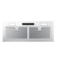 Zephyr - Twister 28 in. 400 CFM Insert Range Hood with LED Lights - Stainless steel - Front_Zoom