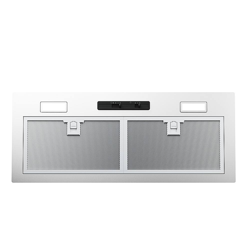 Front. Zephyr - Twister 28 in. 400 CFM Insert Range Hood with LED Lights - Stainless Steel.