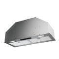 Zephyr - Twister 28 in. 400 CFM Insert Range Hood with LED Lights - Stainless Steel_1