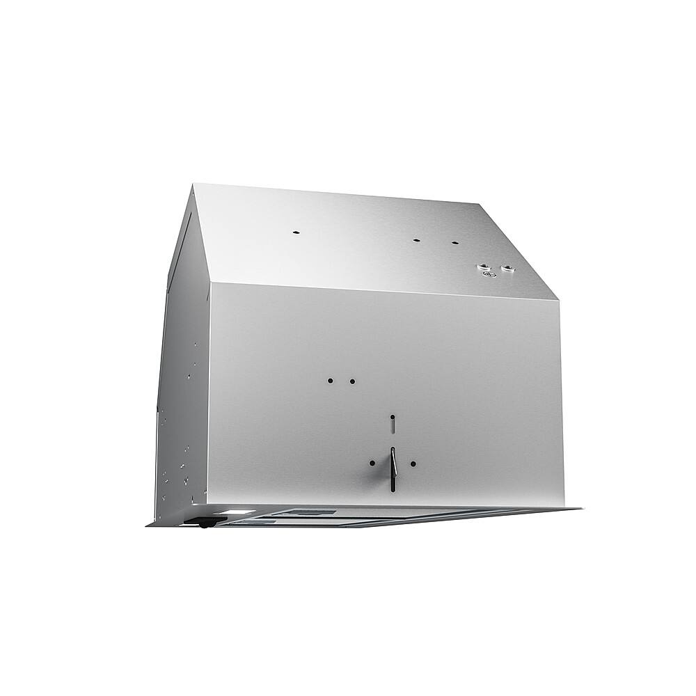 Alt View 16. Zephyr - Twister 28 in. 400 CFM Insert Range Hood with LED Lights - Stainless Steel.