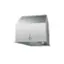Alt View 17. Zephyr - Tornado I 28 in. 600 CFM Insert Range Hood with LED Lights - Stainless Steel.