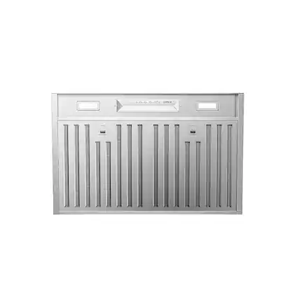 Front. Zephyr - Monsoon Mini II 30 in. 600 CFM Insert Range Hood with LED Lights - Stainless Steel.