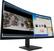 Angle. HP - 34" LED Curved WQHD Monitor (HDMI, DisplayPort, USB-C) - Black.