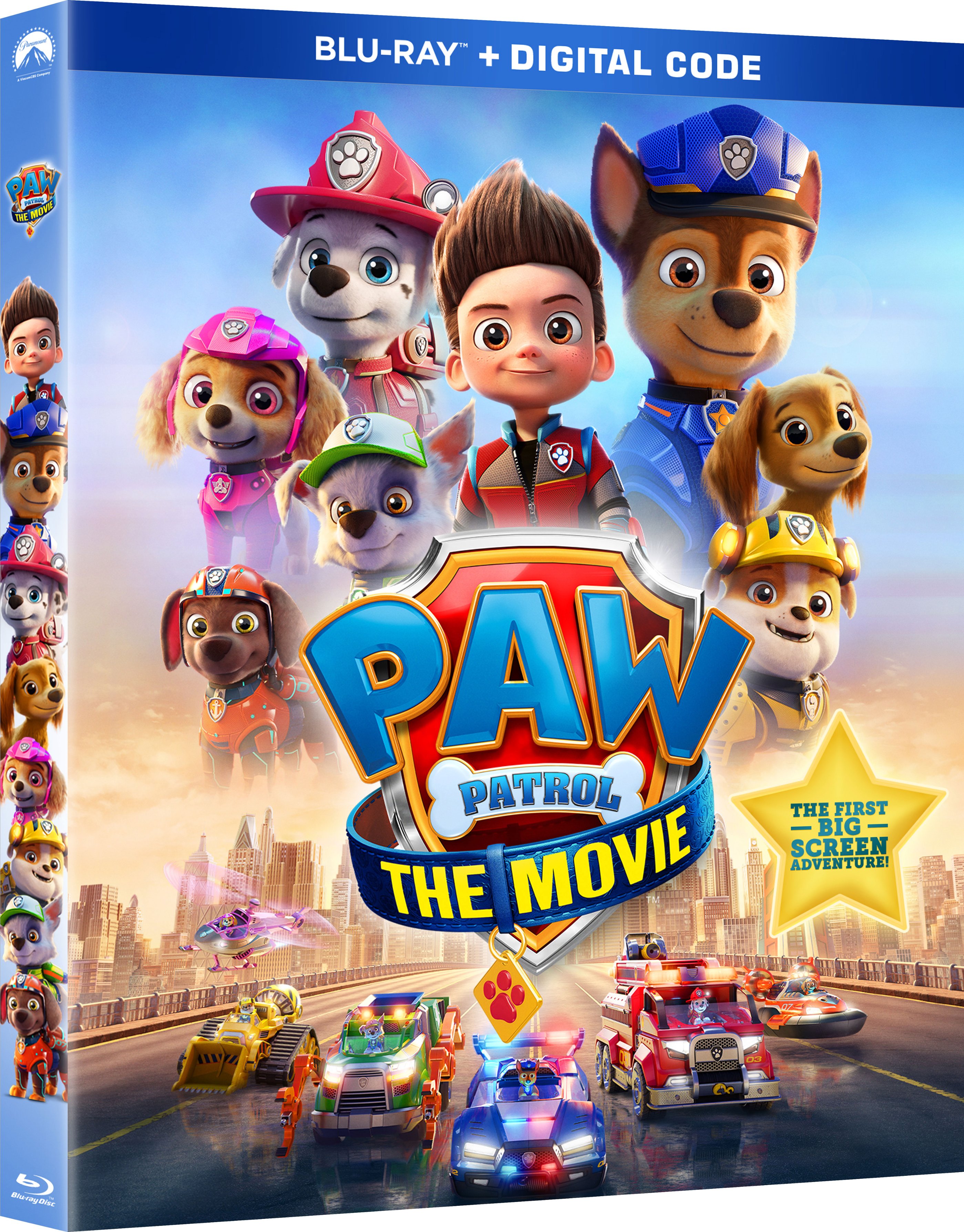 PAW Patrol: The Movie [Includes Digital Copy] [Blu-ray] [2021] - Best Buy
