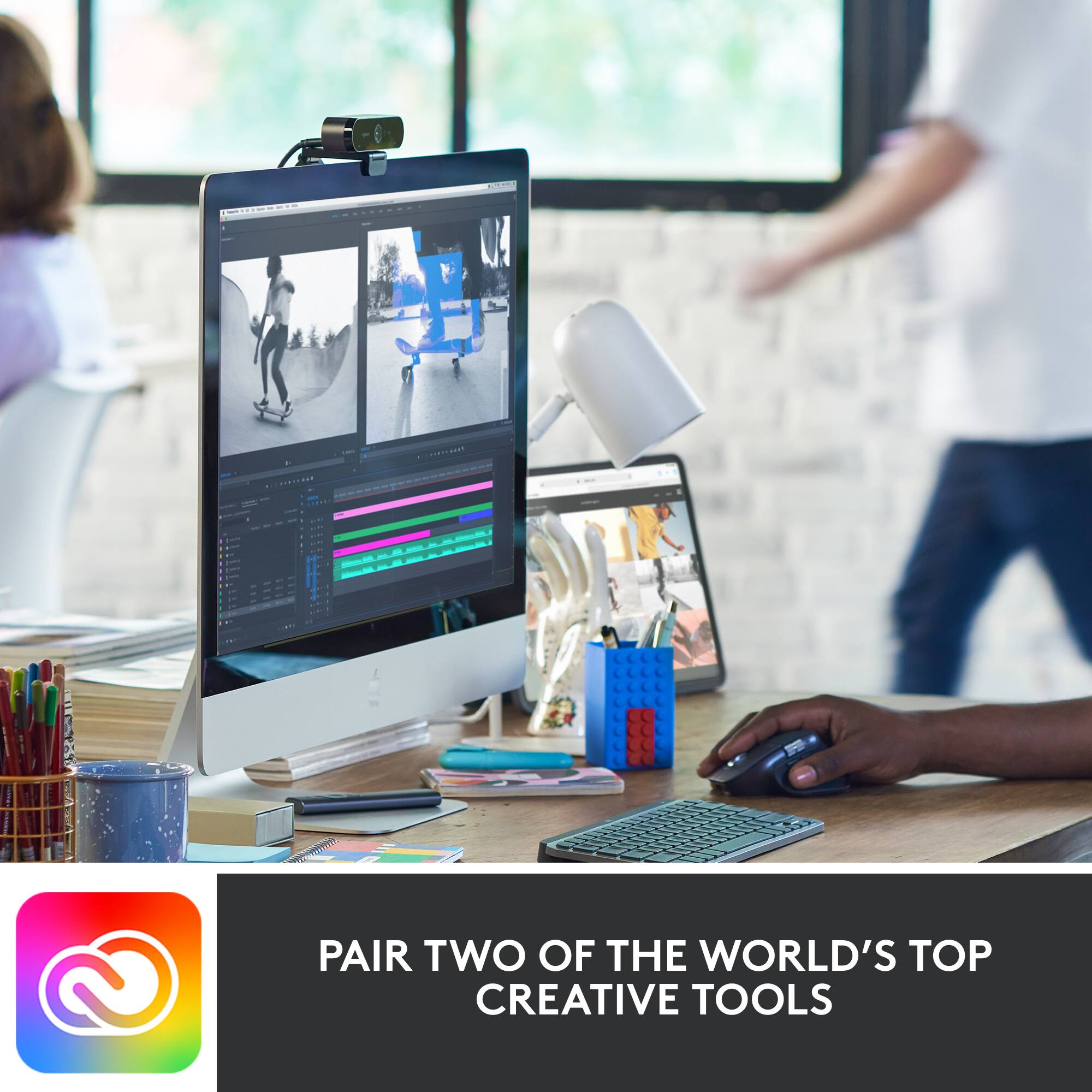 Pair two of the world's top creative tools.