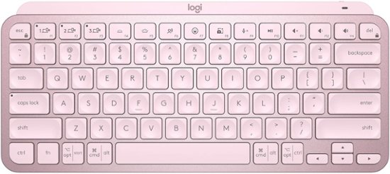 Acht fantoom Verwoesten Logitech MX Keys Mini TKL Wireless Bluetooth Scissor Keyboard with Backlit  Keys Rose 920-010474 - Best Buy