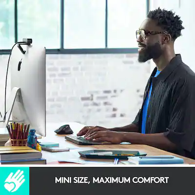 Logitech - MX Keys Mini TKL Wireless Bluetooth Scissor Keyboard with Backlit Keys - Pale Gray