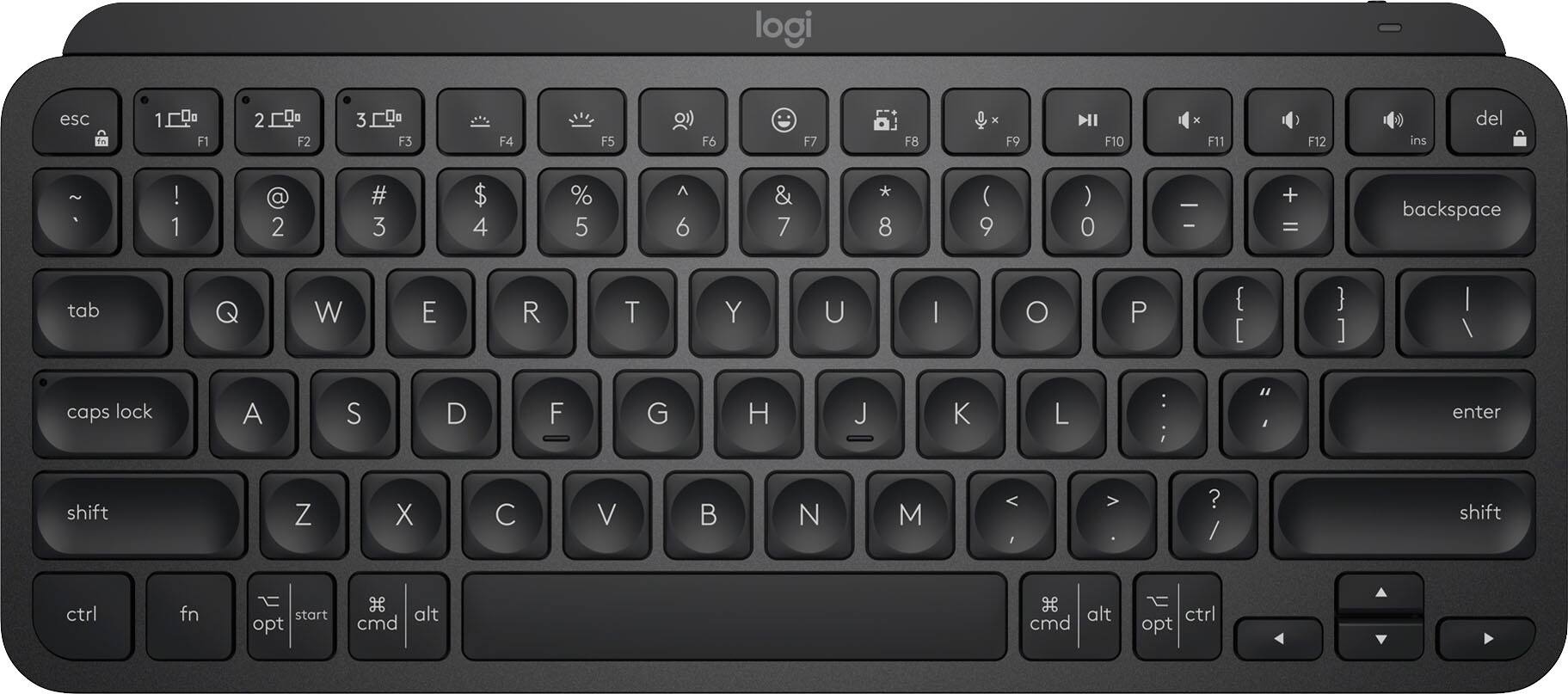 Logitech MX Keys Mini TKL Wireless Bluetooth Scissor Keyboard With Trending Electronics