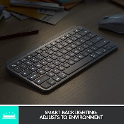 Logitech MX Keys Mini TKL Wireless Bluetooth Scissor Keyboard with Logitech MX Keys Mini TKL Wireless Bluetooth Scissor Keyboard with