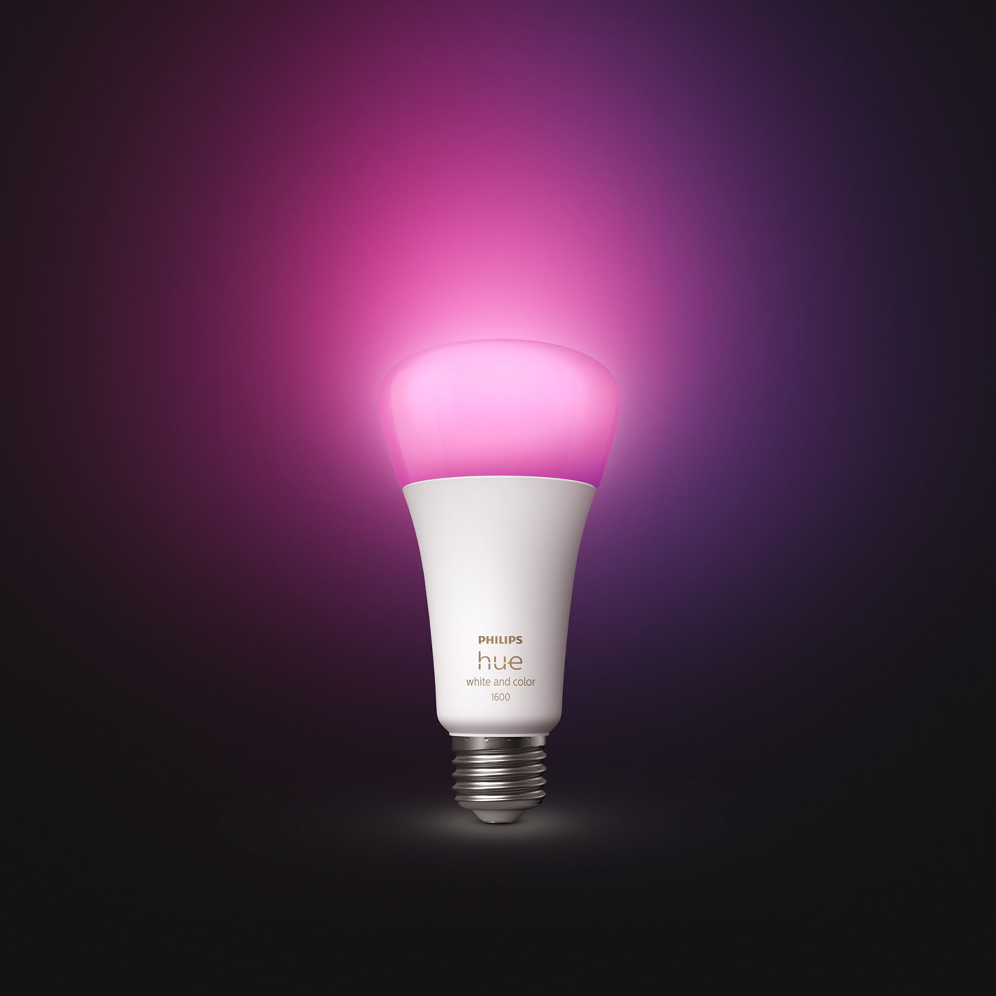 Philips Hue A21 Bluetooth 100W Smart LED Bulb White and Color Ambiance  562982 - Best Buy