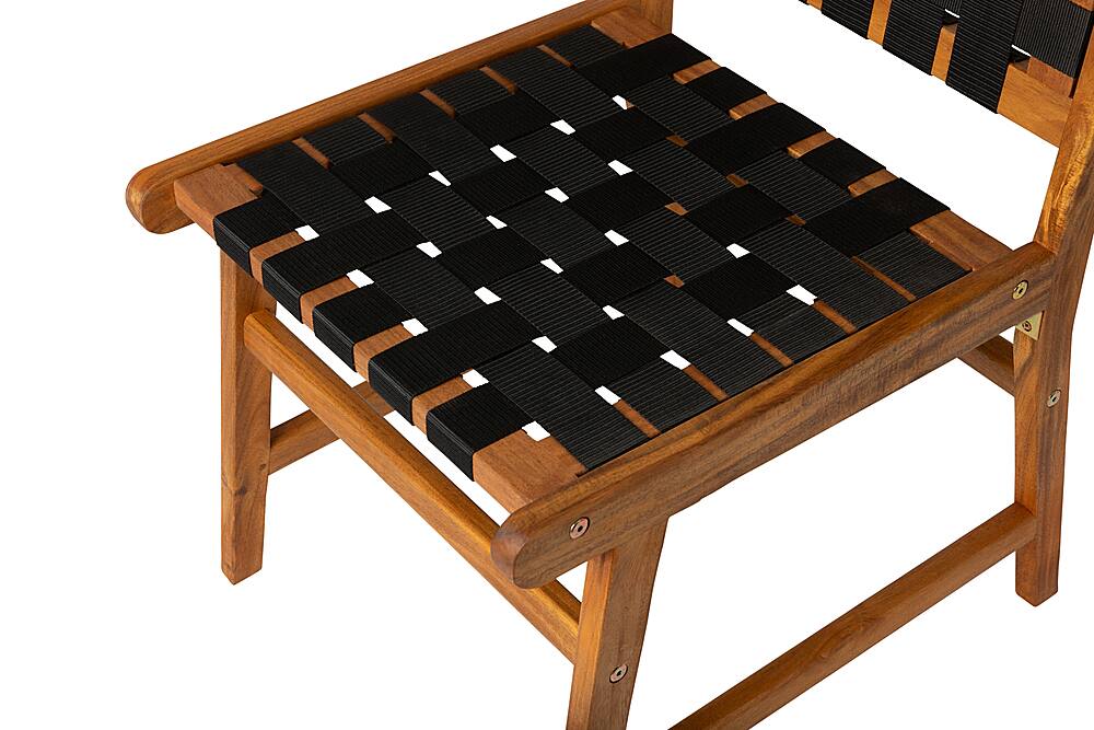 Alt View 12. Patio Sense - Sava Indoor Outdoor Armless Dining Side Chair.