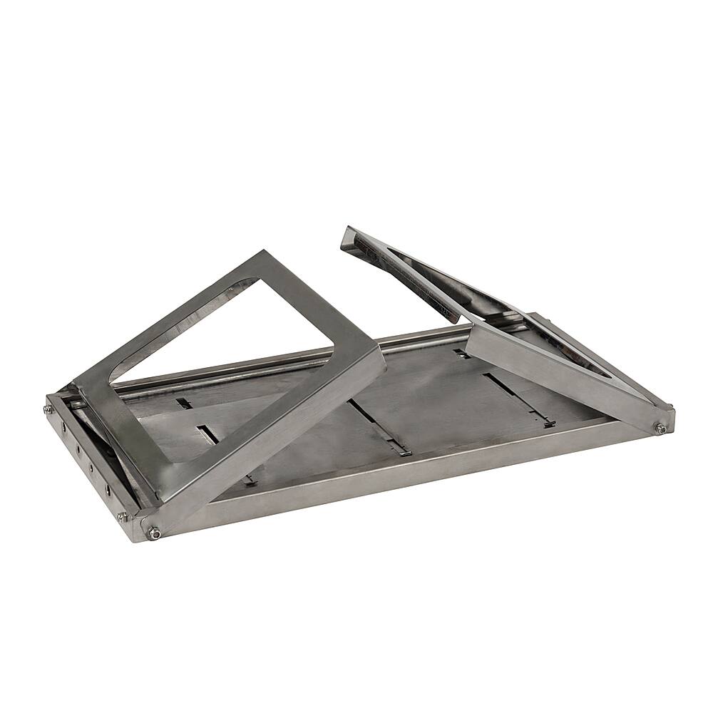 Alt View 12. Fire Sense - Foldaway Charcoal Grill - Stainless Steel.