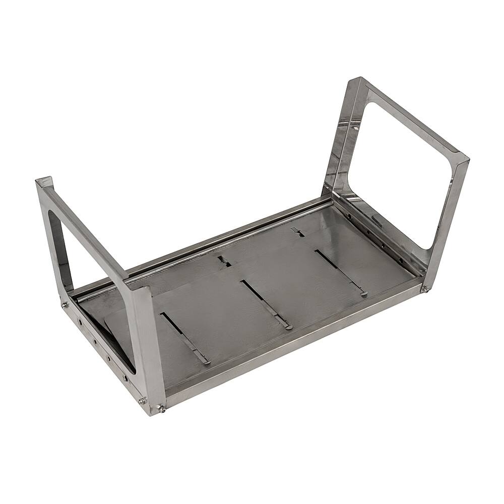 Alt View 18. Fire Sense - Foldaway Charcoal Grill - Stainless Steel.