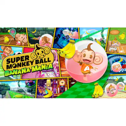 Front. Nintendo - Super Monkey Ball Banana Mania. - E10+ (Everyone 10+)