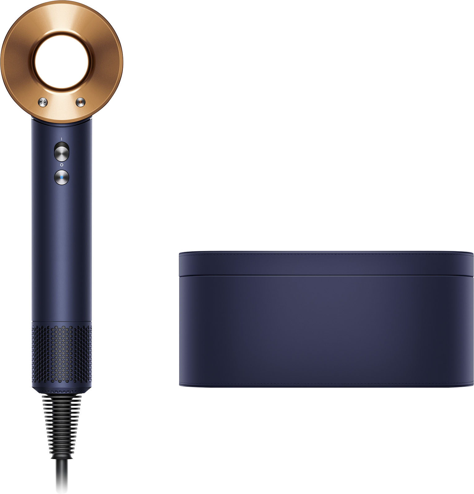 New special edition Dyson Supersonic hair dryer Prussian blue/rich copper  372362-01 - Best Buy