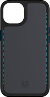 Incipio - Optum Case for iPhone 13 - Black Oyster/Black/Electric Blue - Front_Zoom