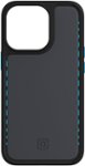 Front Zoom. Incipio - Optum Case for iPhone 13 Pro - Black Oyster/Black/Electric Blue.