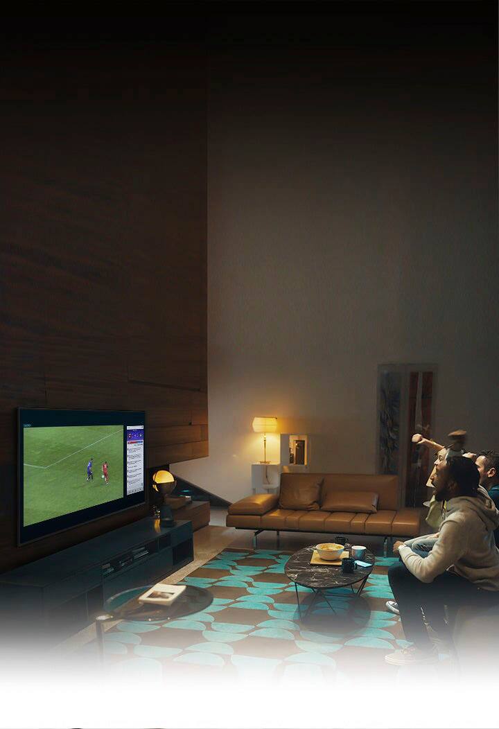 Alt View 31. Samsung - 98" Class Neo QLED 4K UHD Smart Tizen TV - TITAN BLACK.