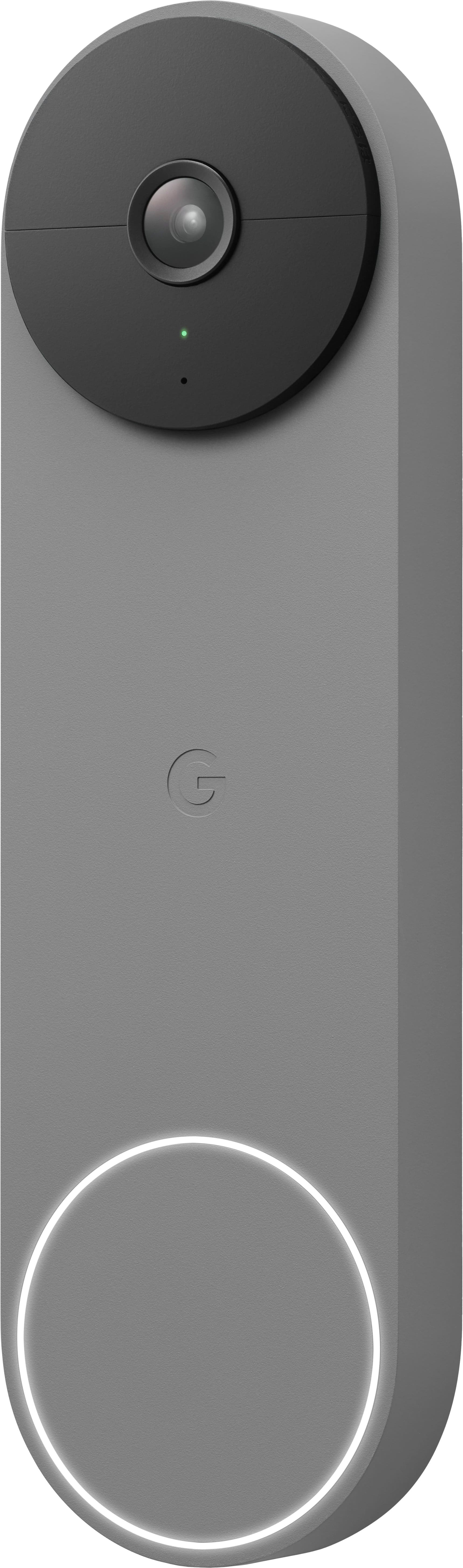 Alt View 11. Google - Geek Squad Certified Refurbished Nest Wi-Fi Video Doorbell - Battery Operated - Ash.