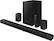 Front. Samsung - 4.1-Channel Soundbar with Wireless Rear Speaker Kit and DOLBY AUDIO / DTS 2.0 - Black.