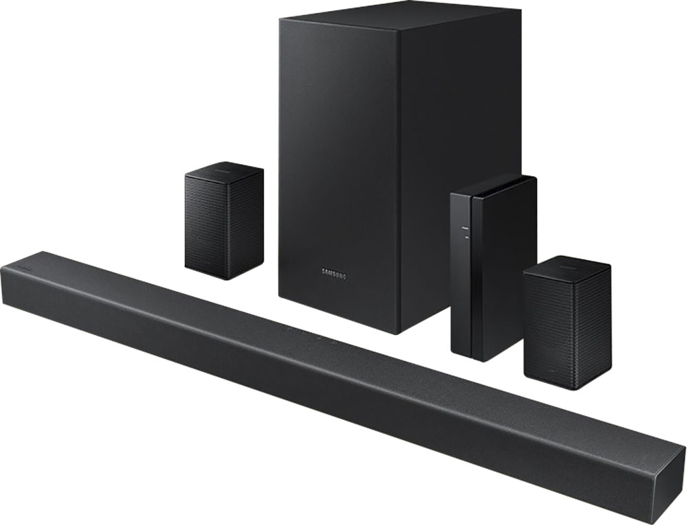 Best Buy: 4.1-Channel Soundbar with Wireless Rear Speaker and DOLBY AUDIO / DTS 2.0 Black HW-A470/ZA