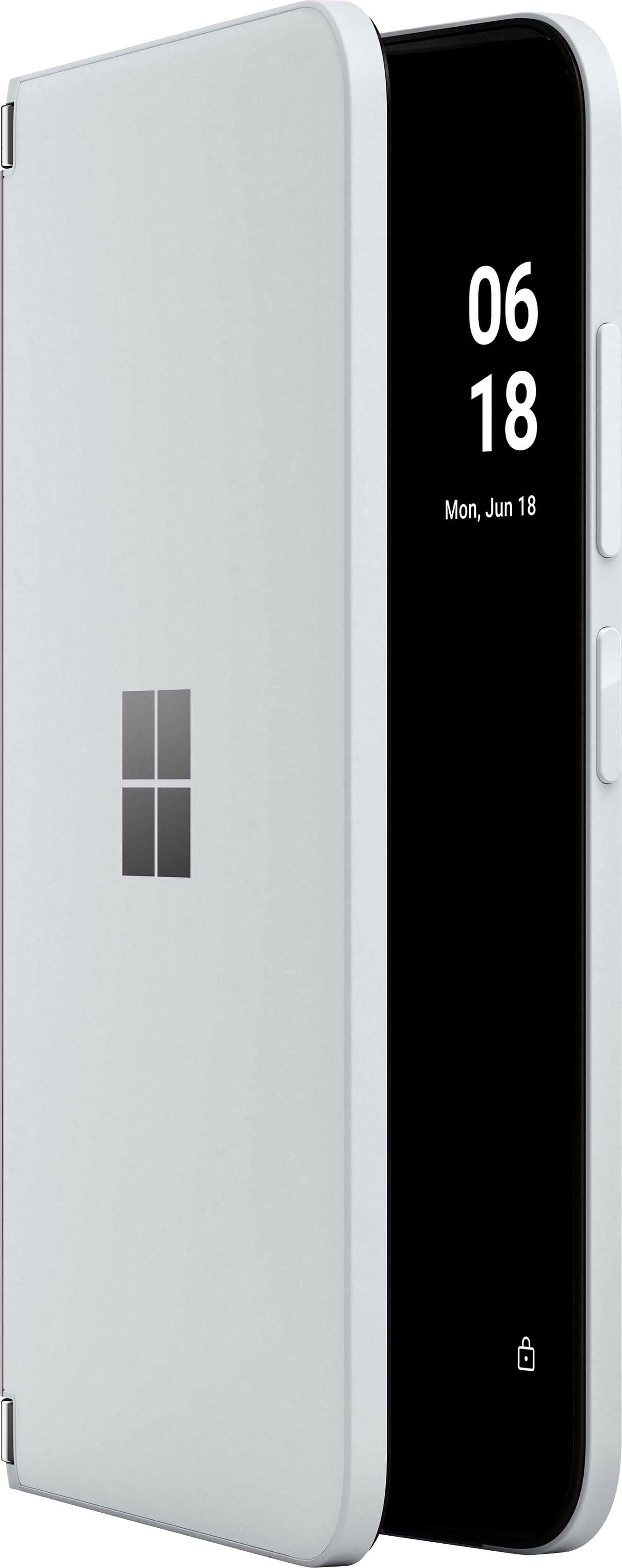 Alt View 15. Microsoft - Surface Duo 2 5G 256GB (Unlocked) - Glacier.