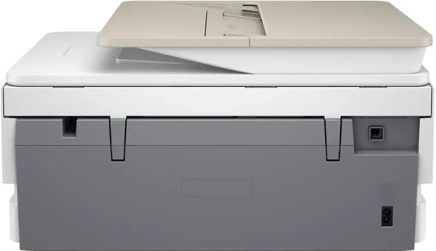 Alt View 20. HP - ENVY Inspire 7955e Wireless All-In-One Inkjet Photo Printer - Refurbished - White & Sandstone.