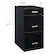 Alt View 12. Hirsh - Metal 3-Drawer Organizer File Cabinet with Pencil Drawer - Black.