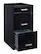 Alt View 13. Hirsh - Metal 3-Drawer Organizer File Cabinet with Pencil Drawer - Black.