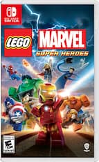 Nintendo Switch. LEGO Marvel Super Heroes. Everyone 10+. ESRB: E10+. Warner Bros.
