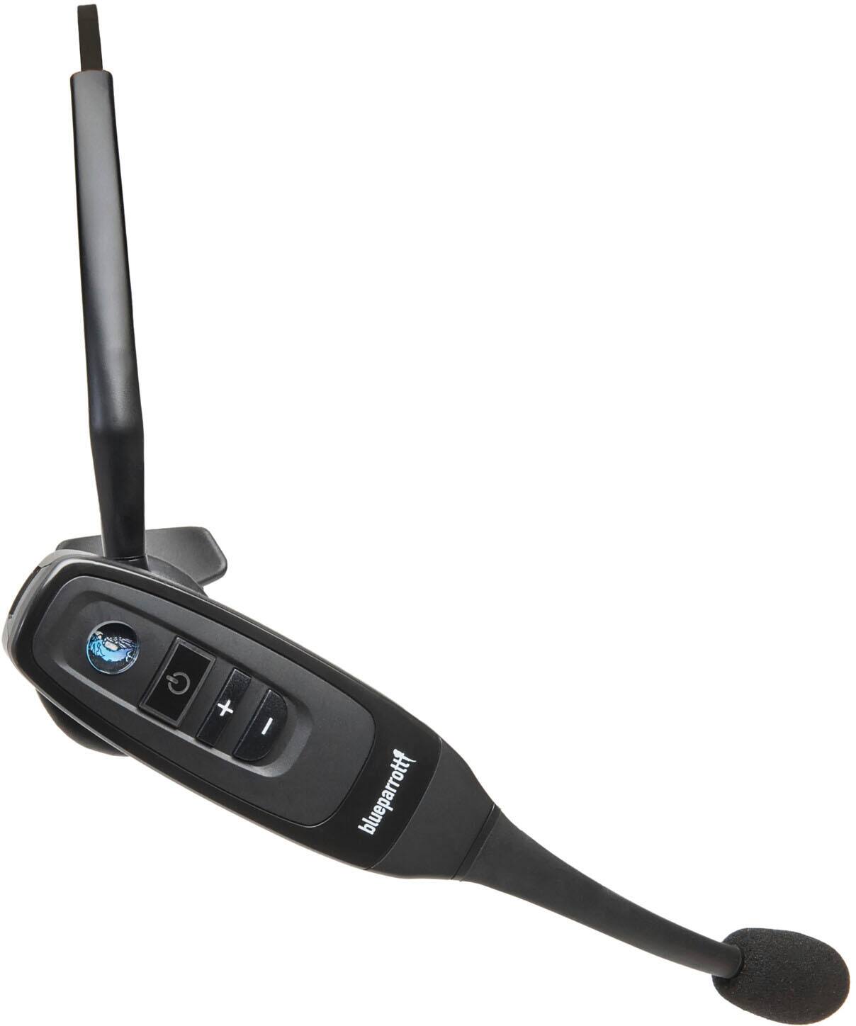 Alt View 11. BlueParrott - C400-XT Wireless Bluetooth Mono Headset with 96% Noise-Cancelling Microphone and Multiple Wearing Styles - Black.