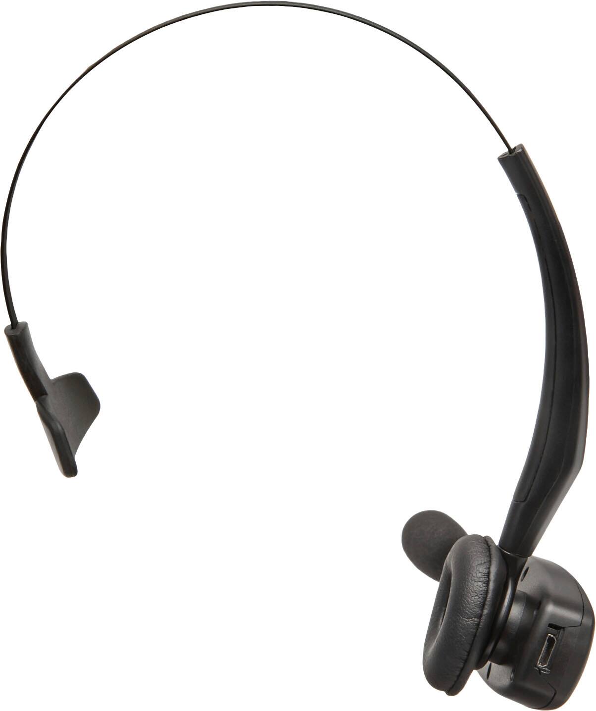 Alt View 12. BlueParrott - C400-XT Wireless Bluetooth Mono Headset with 96% Noise-Cancelling Microphone and Multiple Wearing Styles - Black.