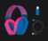 Alt View Zoom 17. Logitech - G435 Wireless Dolby Atmos Over-the-Ear Gaming Headset for PC, PS4, PS5, Nintendo Switch, Mobile with Built-in Mic - Blue.