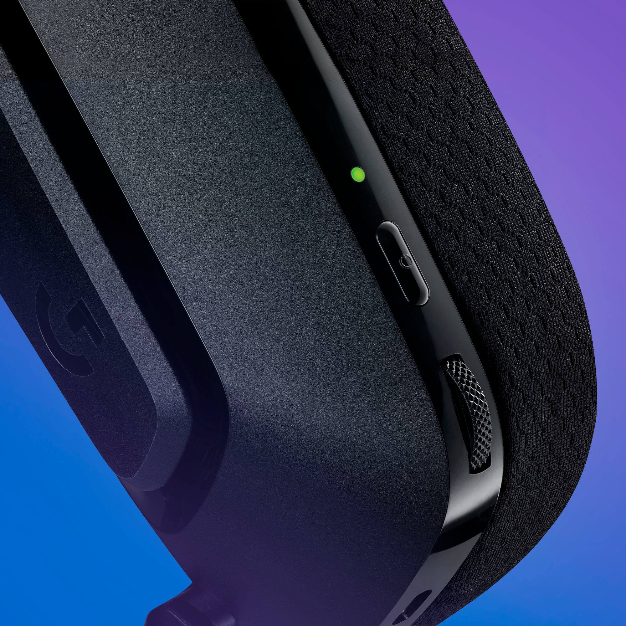 Zoom in on Alt View 15. Logitech - G535 LIGHTSPEED Wireless Gaming Headset for PC, PS5, PS4 - Black.