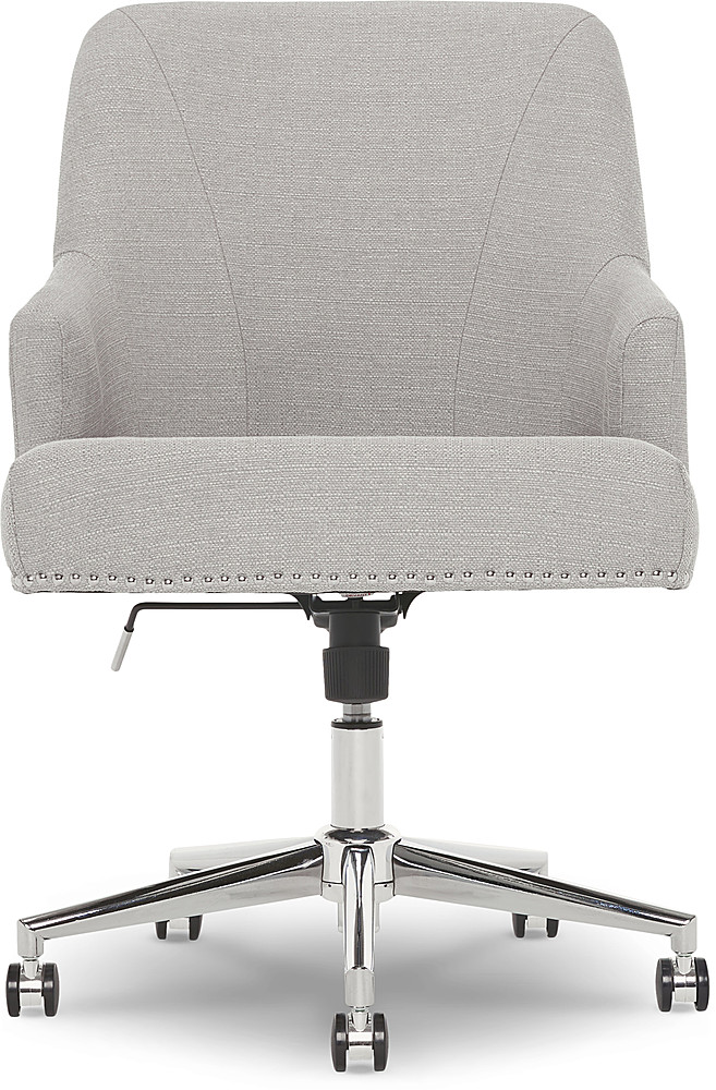 Serta Ashland Fabric & Memory Foam Home Office Chair Lure Light Gray  CHR100004 - Best Buy