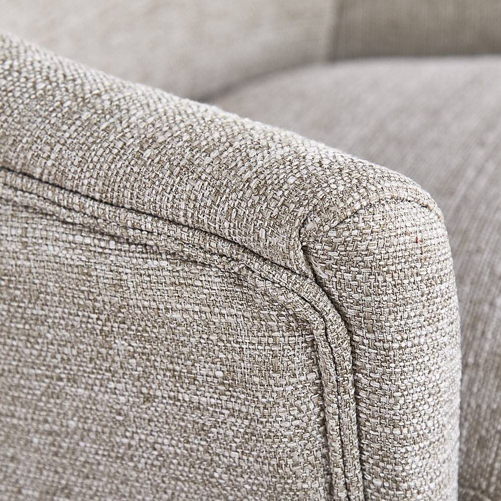 Alt View 17. Serta - Leighton Fabric Home Office Chair - Light Gray.