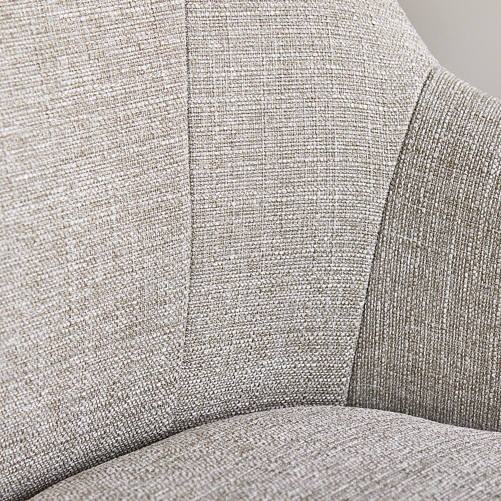 Alt View 23. Serta - Leighton Fabric Home Office Chair - Light Gray.