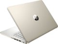 Alt View Zoom 1. HP - 14" Laptop - Intel Celeron - 4GB Memory - 64GB eMMC - Pale Gold.