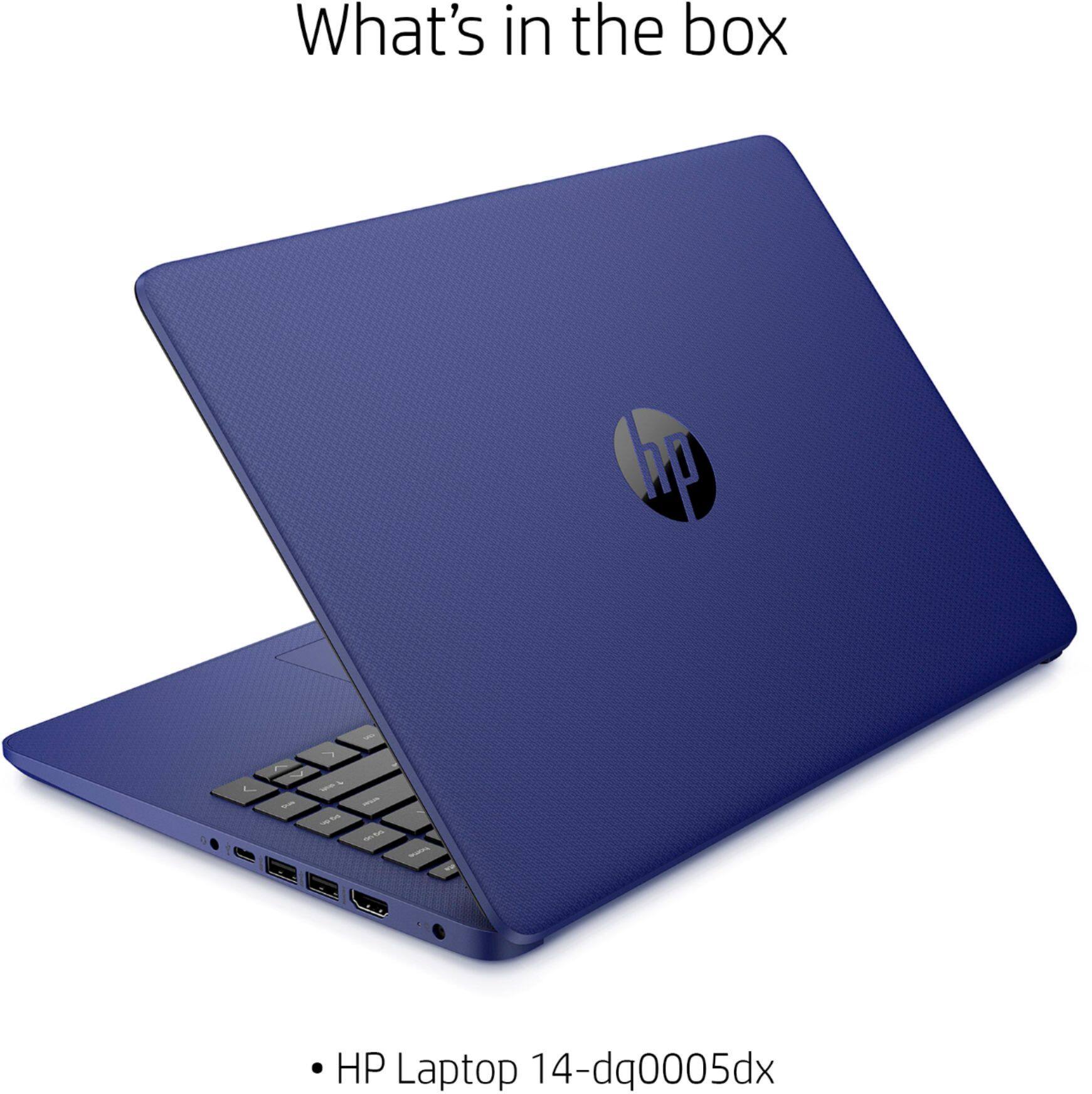 Alt View 4. HP - 14" Laptop - Intel Celeron - 4GB Memory - 64GB eMMC.