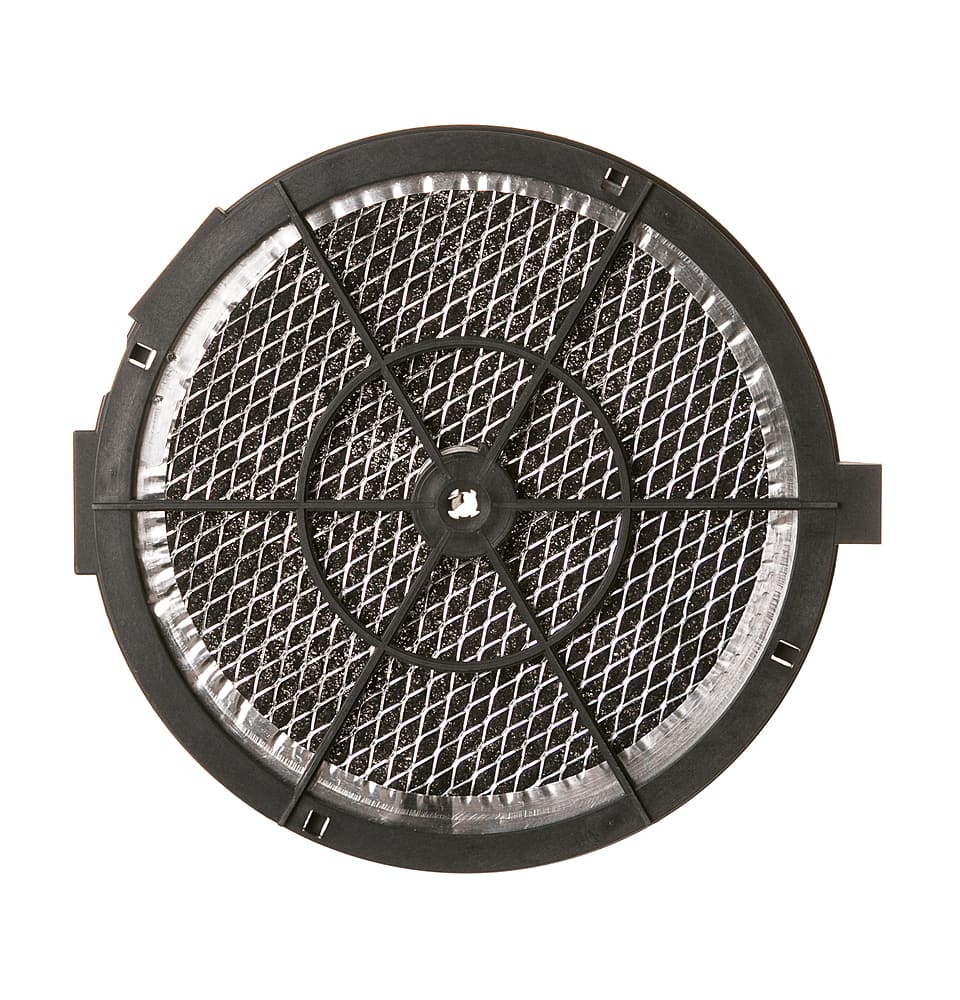 Front. GE - Range Hood Charcoal Filter for Universal Ventilation Models - Black.