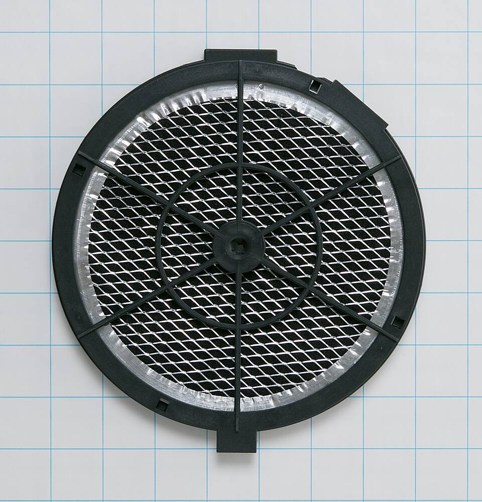 Alt View 12. GE - Range Hood Charcoal Filter for Universal Ventilation Models - Black.