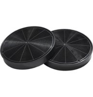 GE - Range Hood Charcoal Filter – 2 pack - Black - Front_Zoom