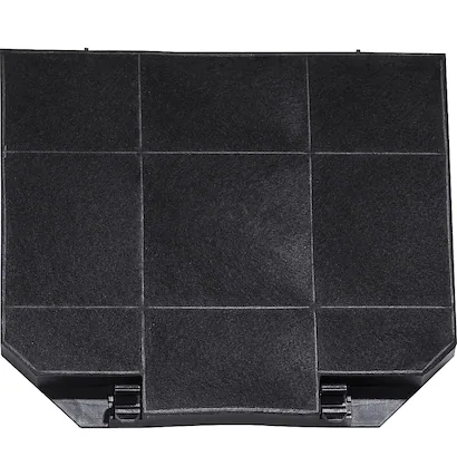 Front. GE - Range Hood Charcoal Filter - Black.