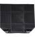 Front. GE - Range Hood Charcoal Filter - Black.