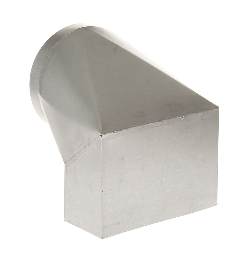 Alt View 14. GE - Range Hood Recirculation Kit for Custom Insert - Silver.