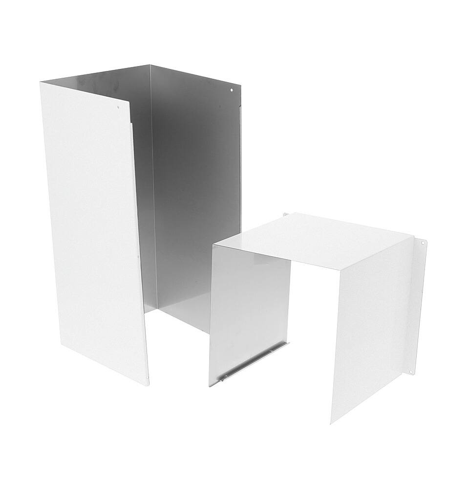 Front. Café - 8' Duct Cover Extension - Matte White.